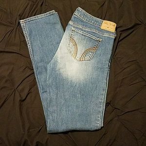 Hollister Skinny Leg Low Rise Jeans